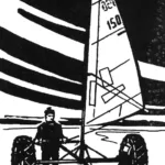 ЗА ПАРУСНИКОМ НА ЛЫЖАХ