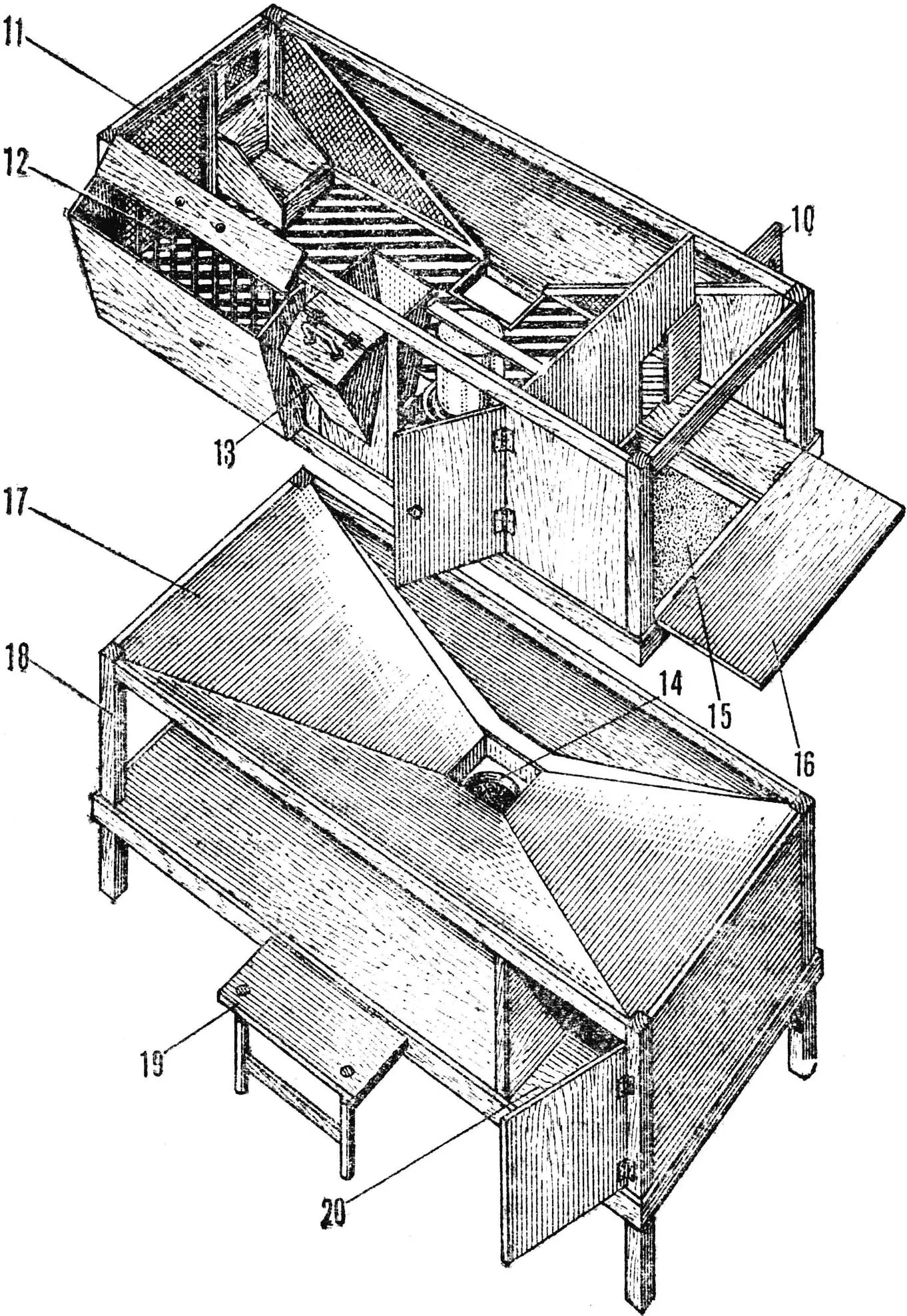 Двоповерхова клітка