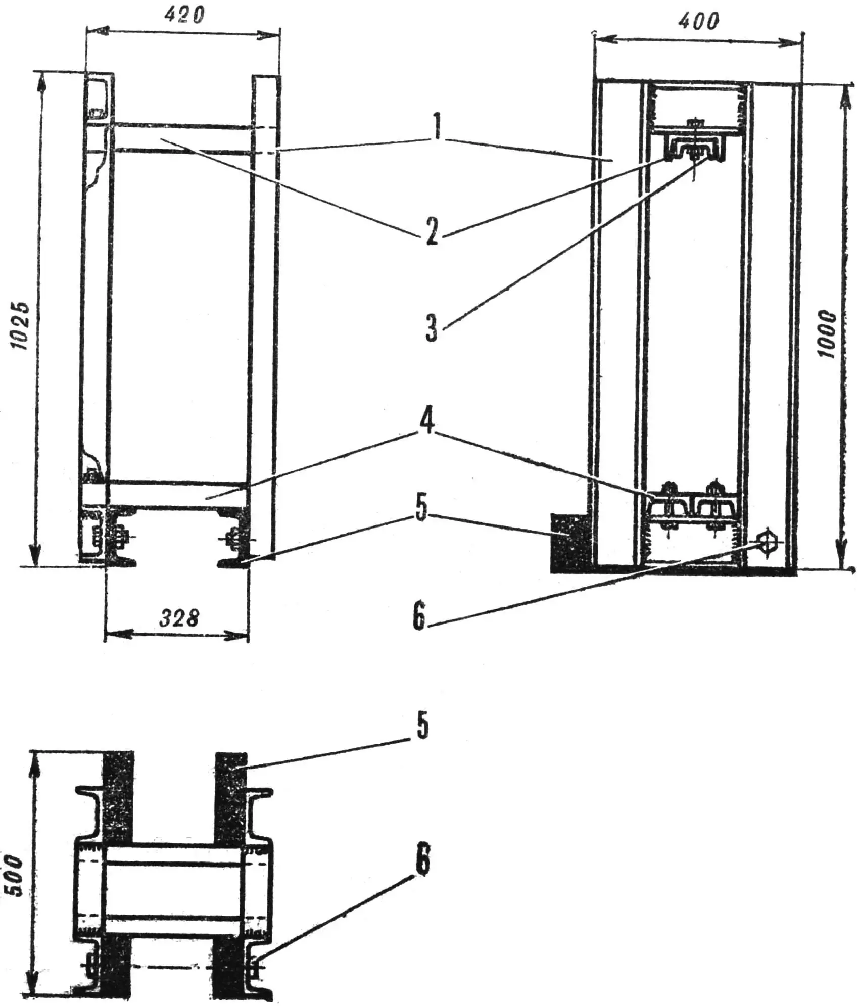 Рис. 2. Рама пресса