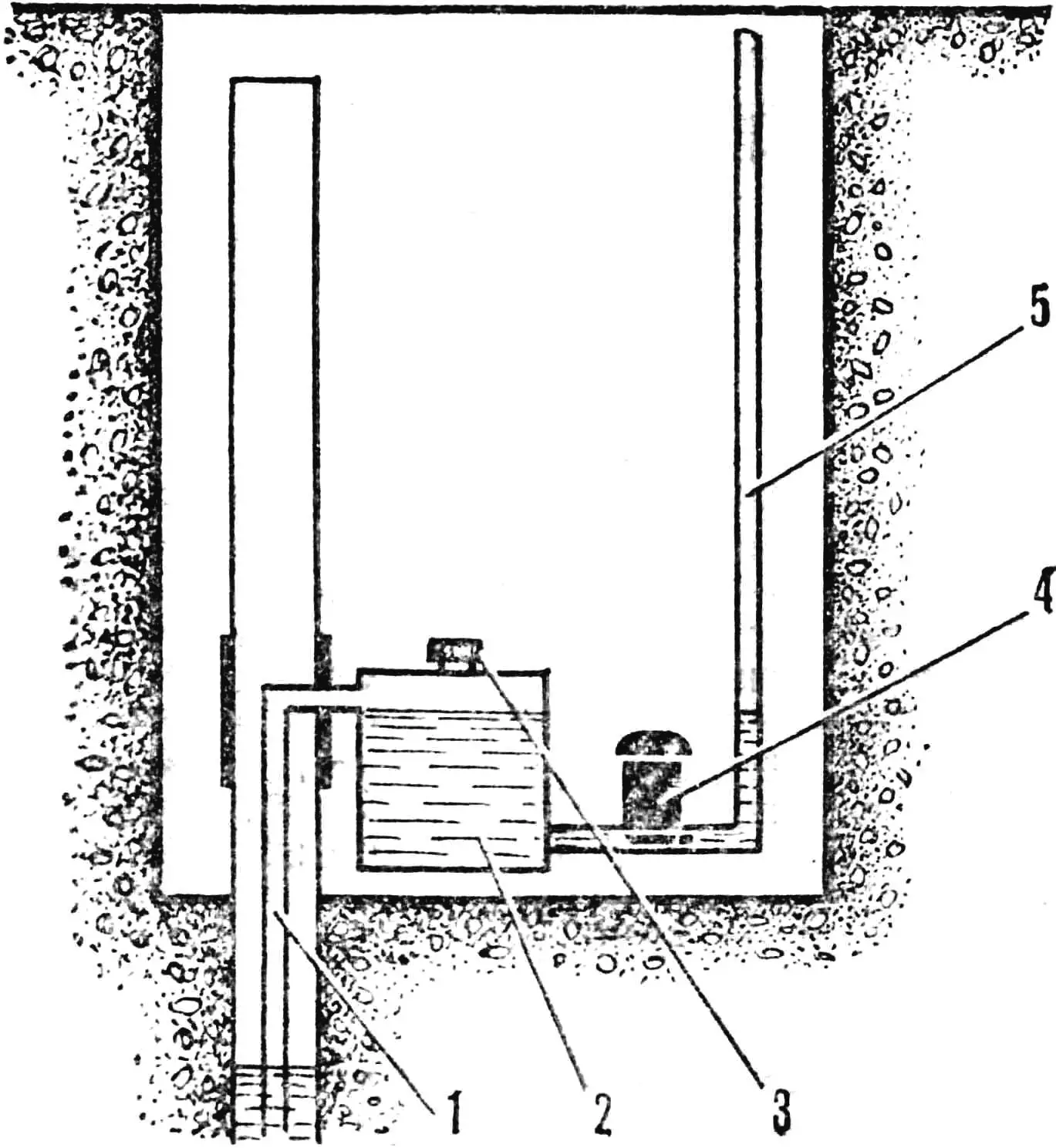 Electric pump with priming reservoir