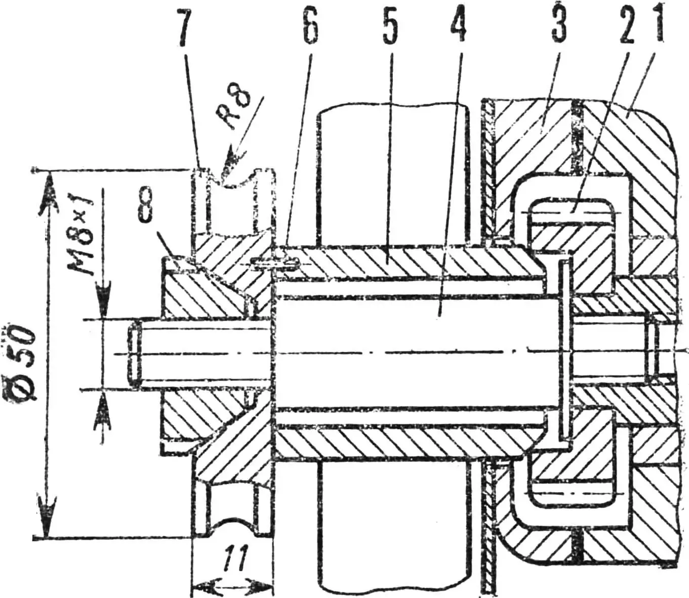 Fig. 5. Engine modification