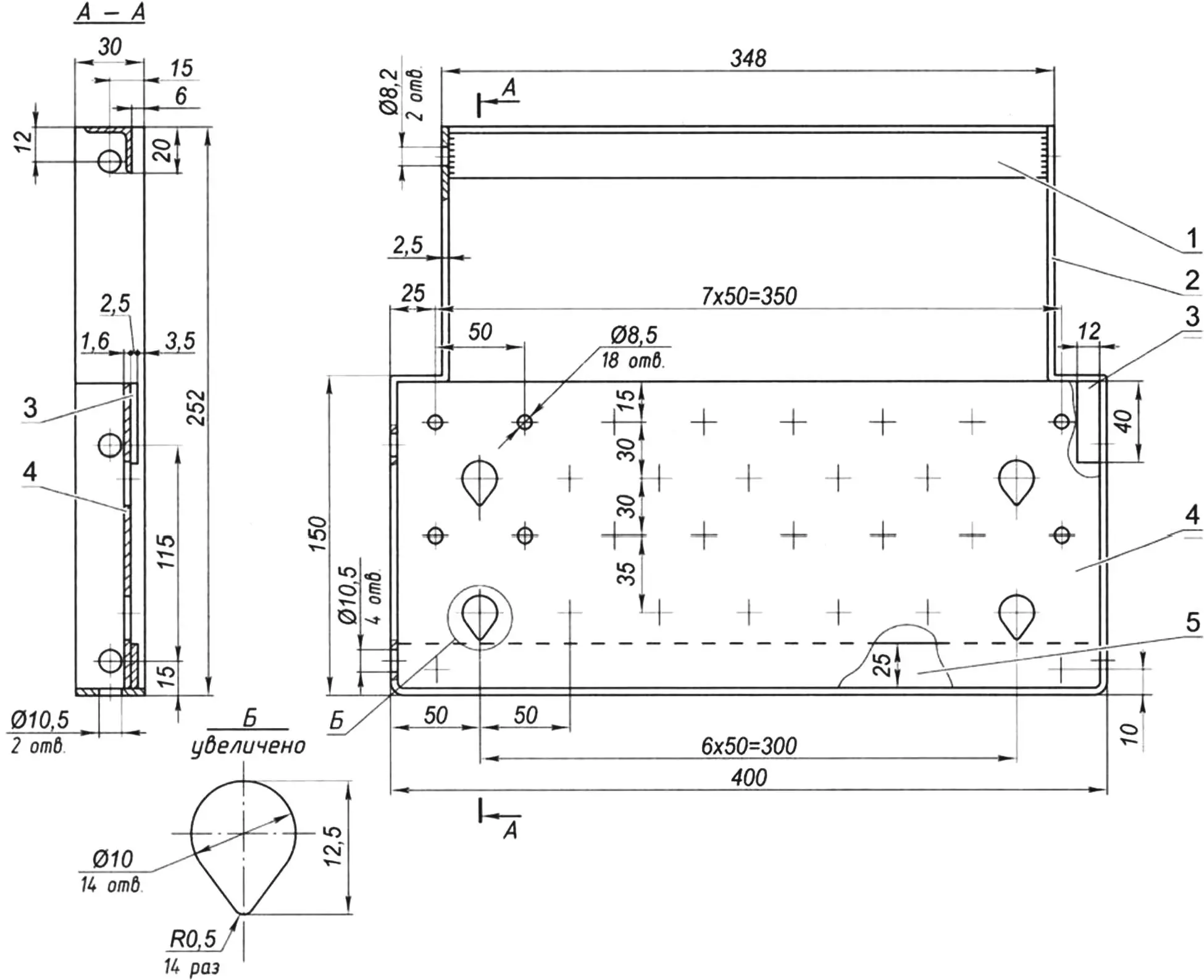Main platform for attachments