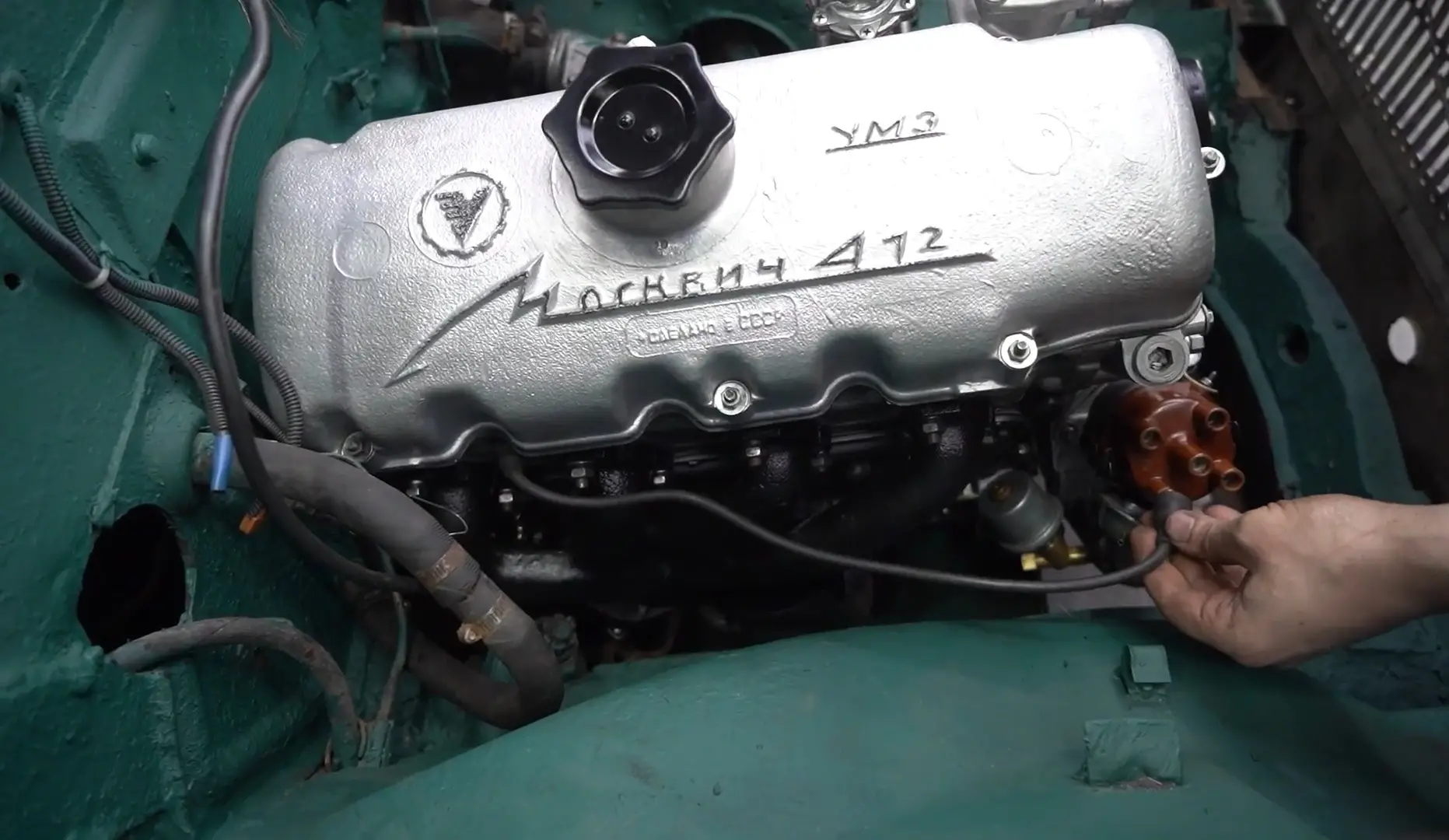 Обновленный двигатель «Москвич-412»