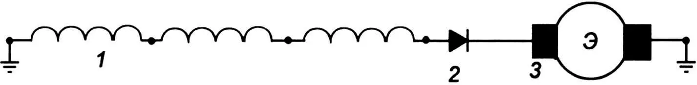Electric fan power supply diagram