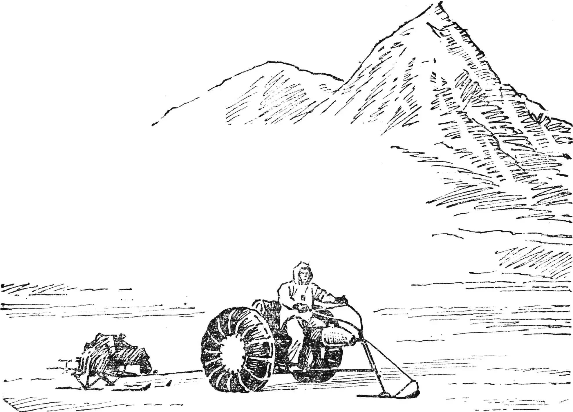 Самодельный снегоход Арфа: устройство и конструкция