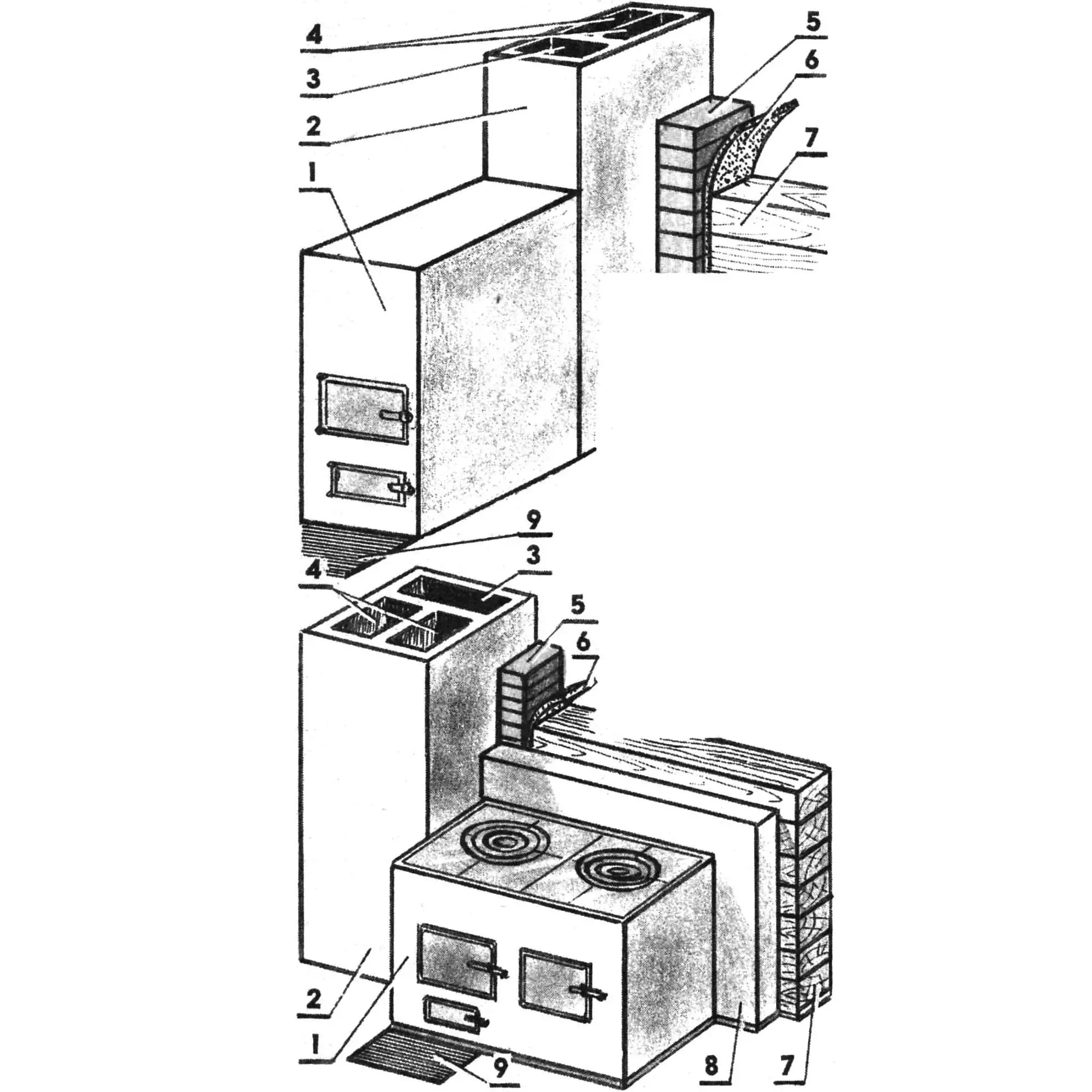 Root pipe (two variants)