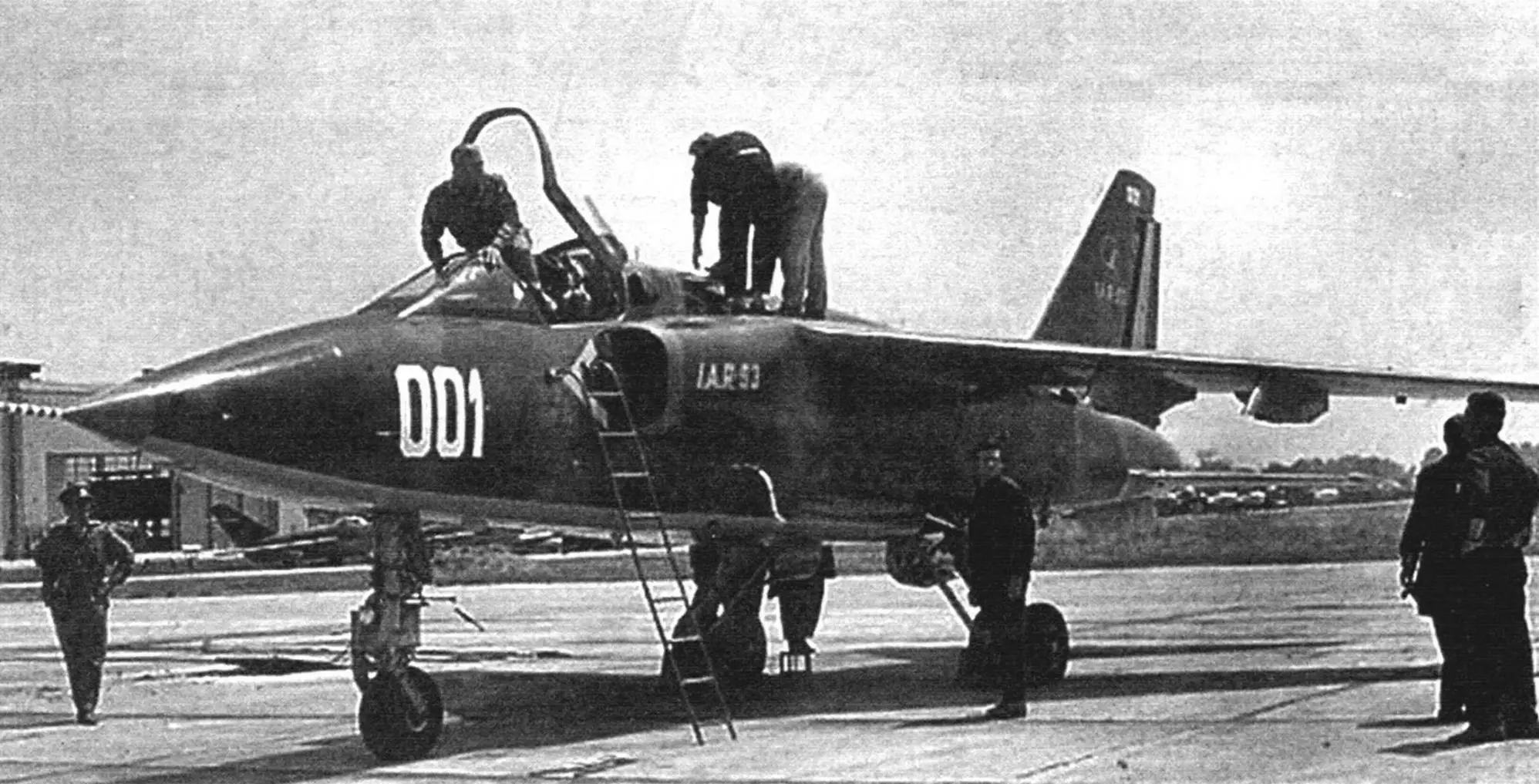 First prototype Romanian IAR-93A № 001