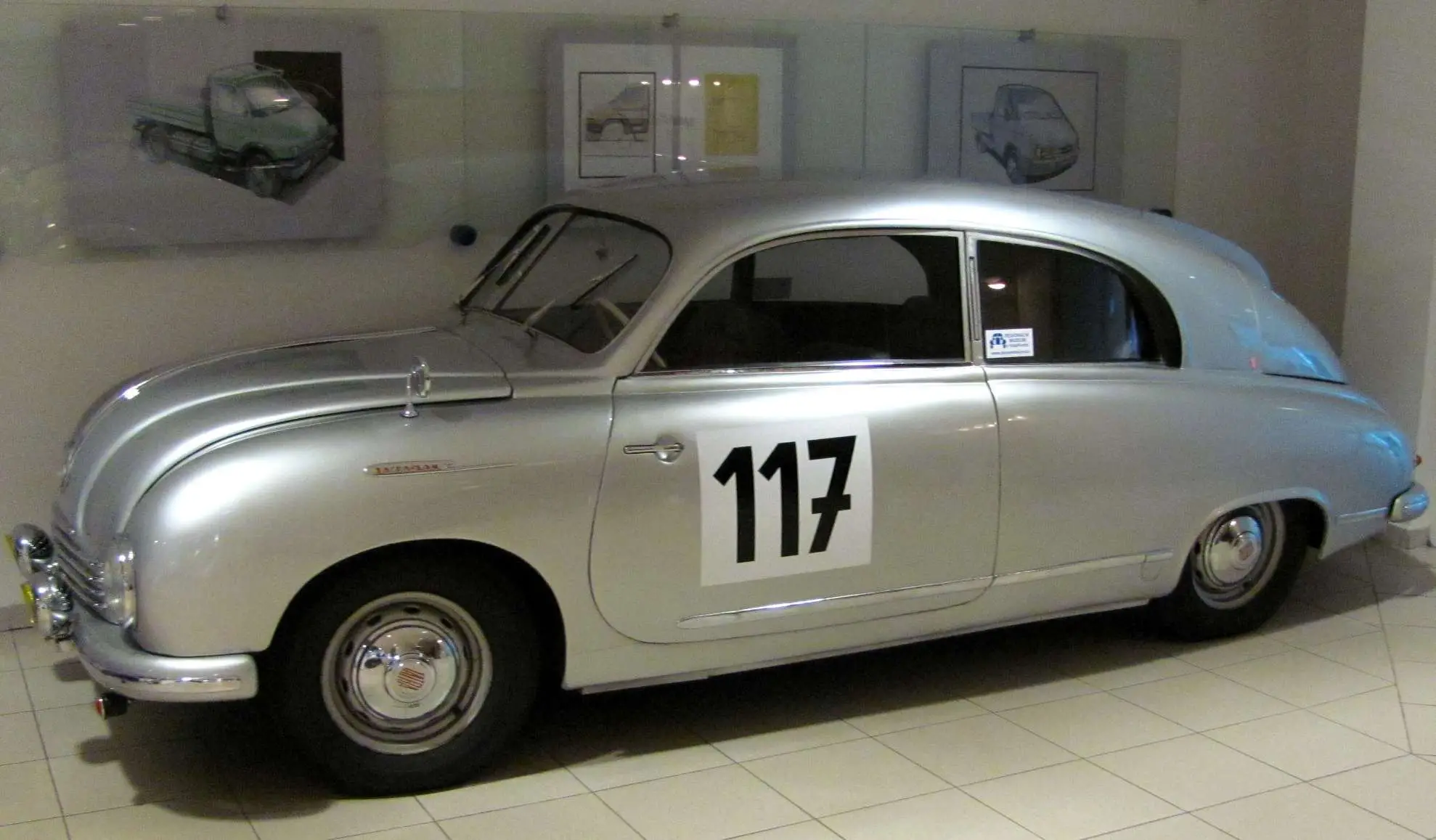 Спортивный Tatra 601 Tatraplan Monte Carlo