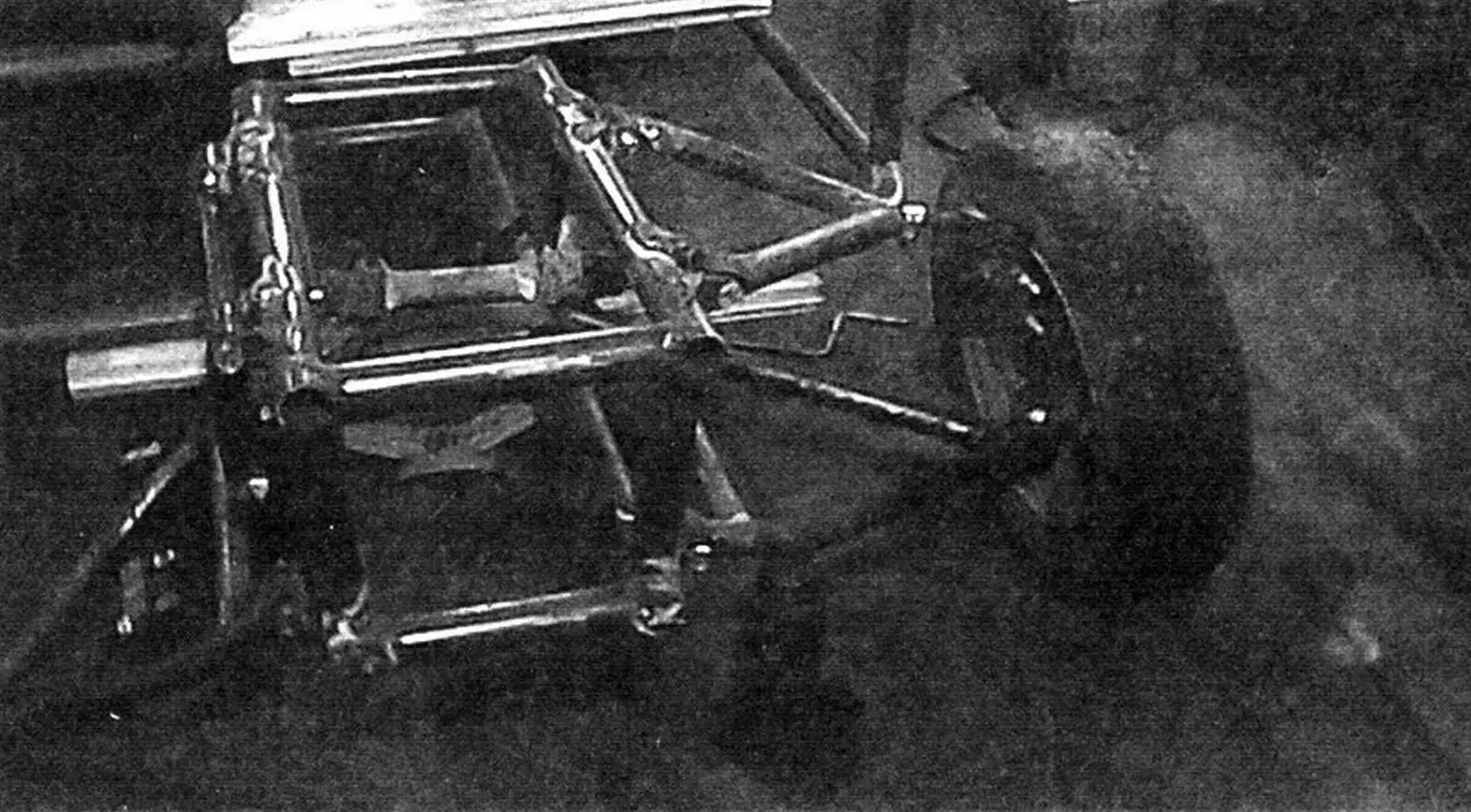 С передней подвеской пришлось помучиться