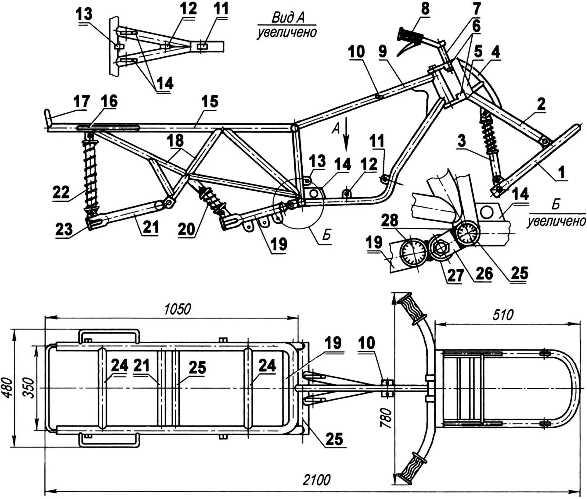 Рама та підвіски