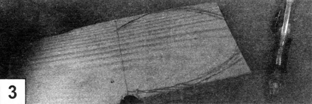 I applied approximate contours of the glasses (so far one half) and removed excess wood