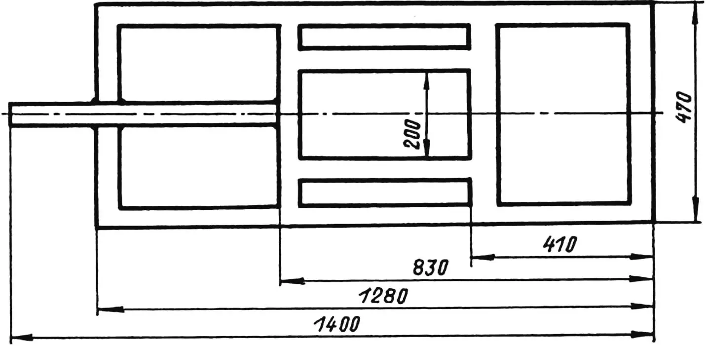 Рама мотоблока