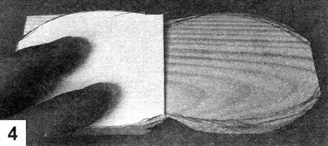 I copied the resulting outlines onto paper and, using a template, transferred the contour to the other side of the glasses