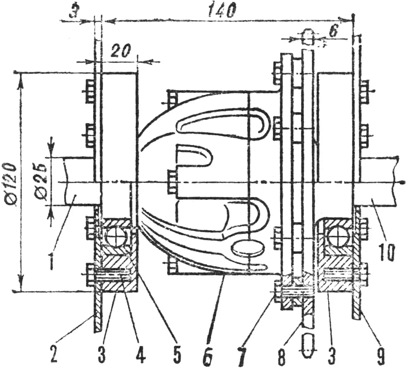 Установлення диференціала