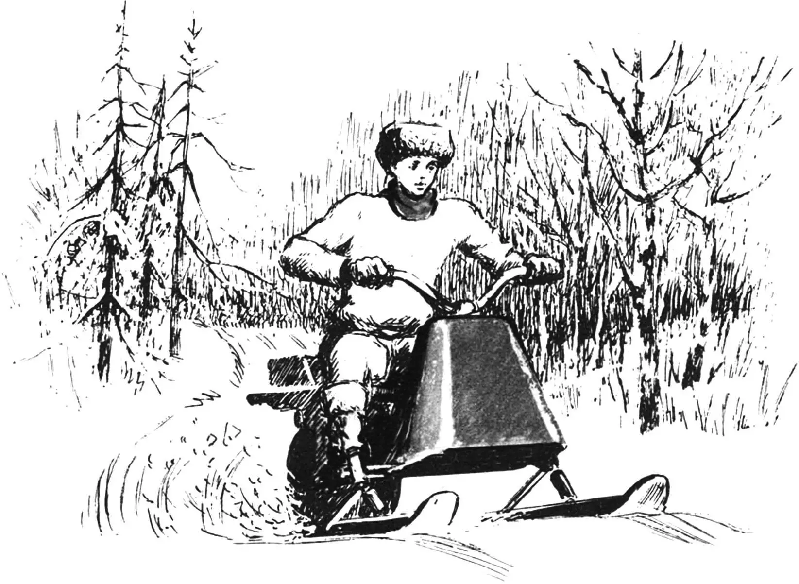 Снегокарт Т-200: сборка колесно-лыжного вездехода