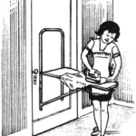 СПРЯТАНА ЗА ДВЕРЬЮ