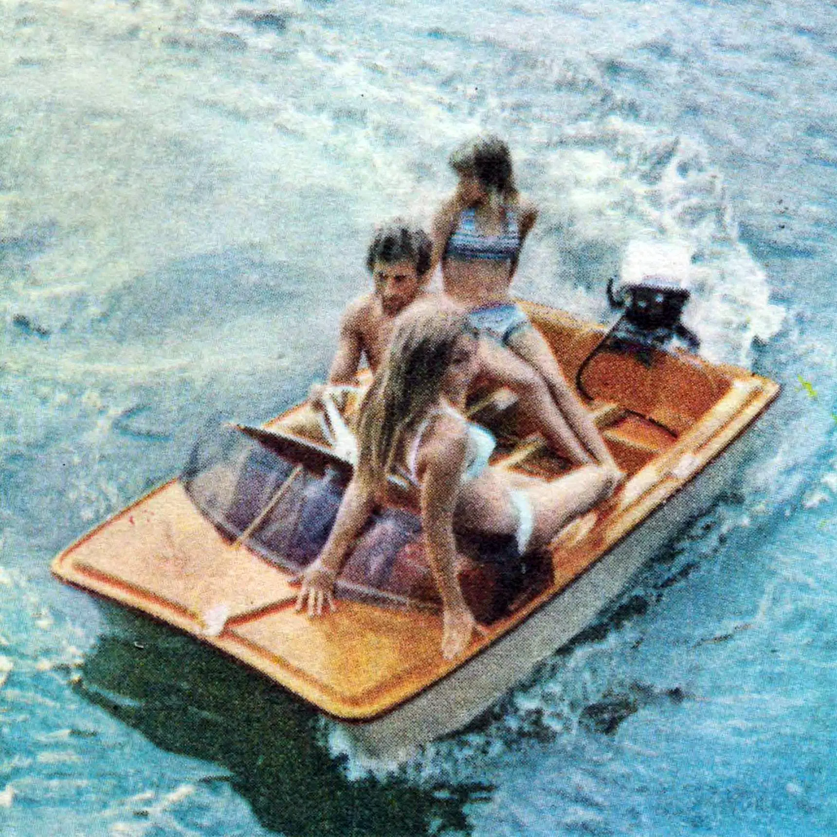 Racing on a motor catamaran is fine, but under sail it’s more fun: you feel like a real captain.