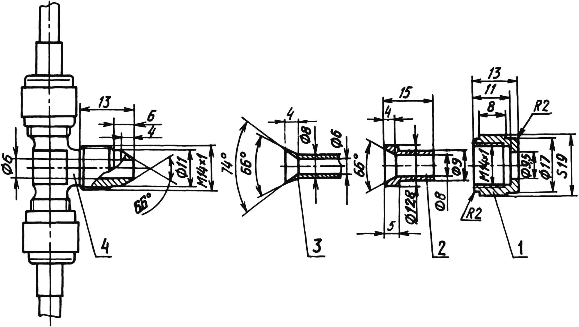 Assembly for connecting a tube to a fitting