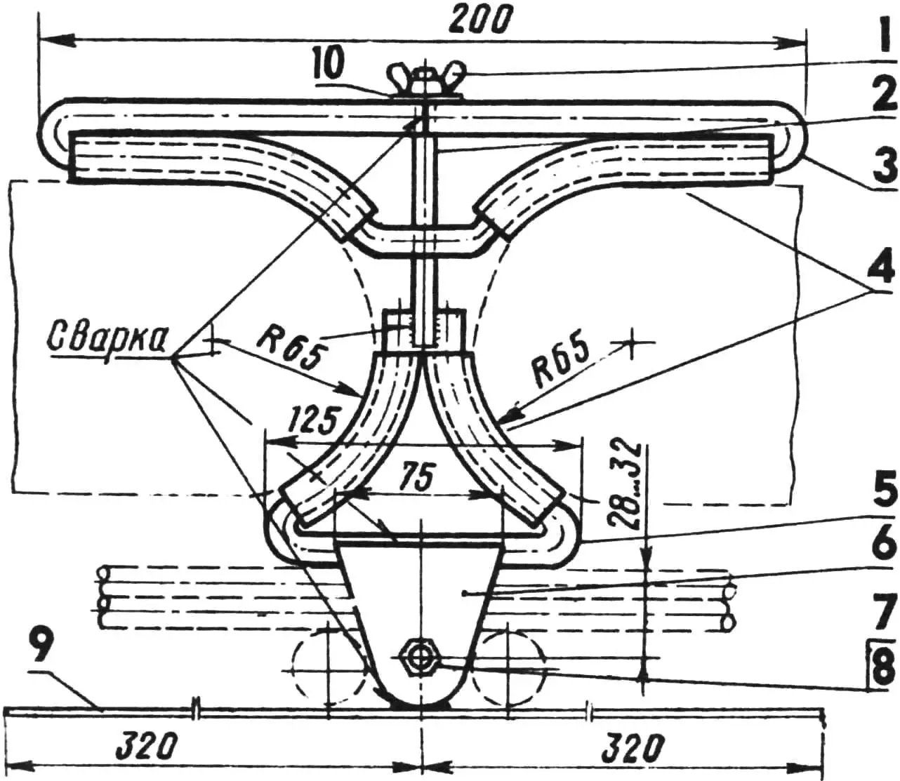 Fig. 5. Inner cradle