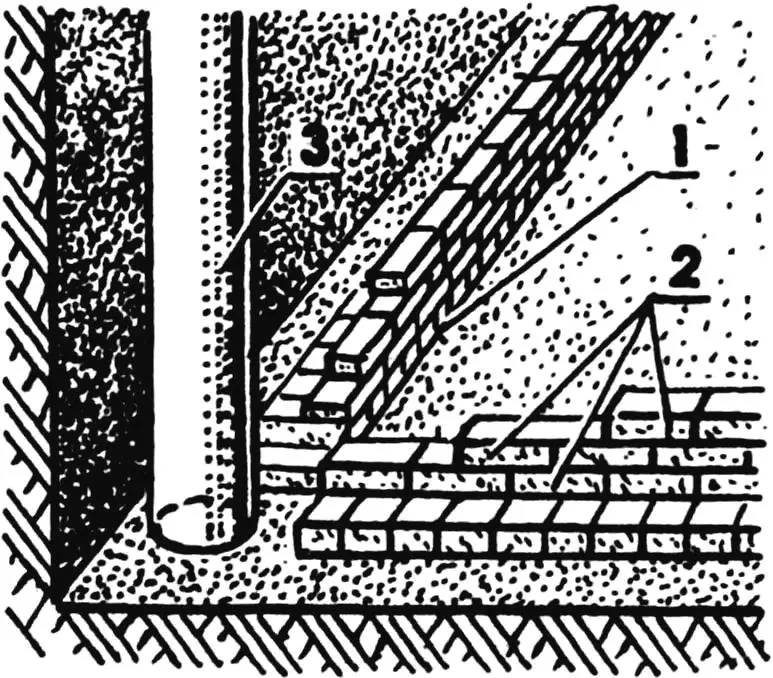 Fig. 1. Initial foundation layout