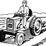 ТРАКТОР НА УСАДЬБЕ