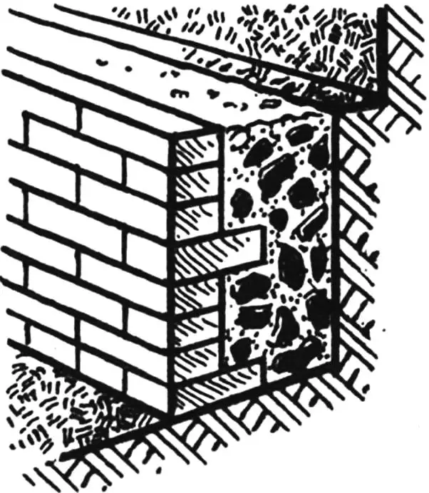 Fig. 3. Foundation before widening