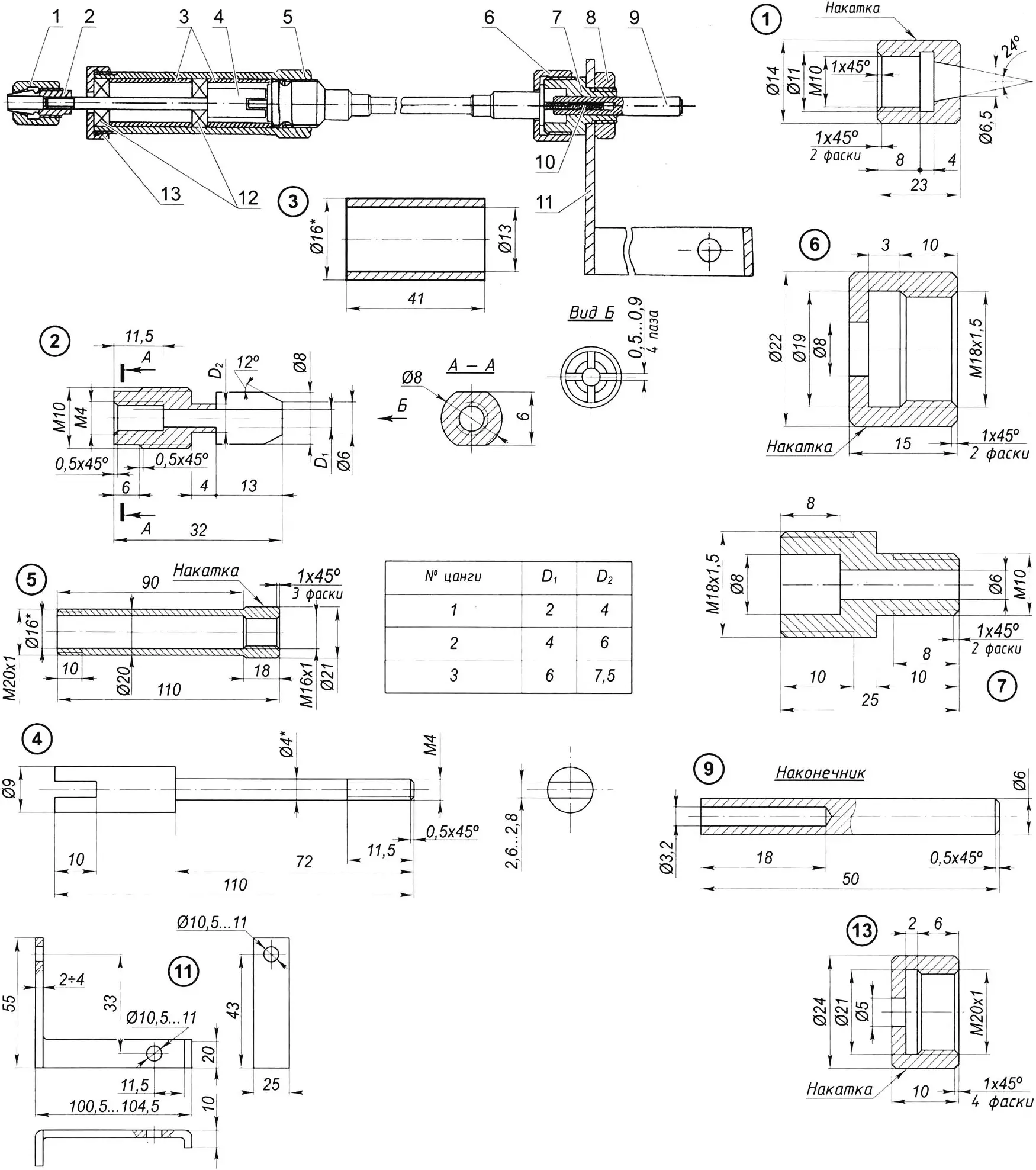 Рис. 3. Гнучка приставка