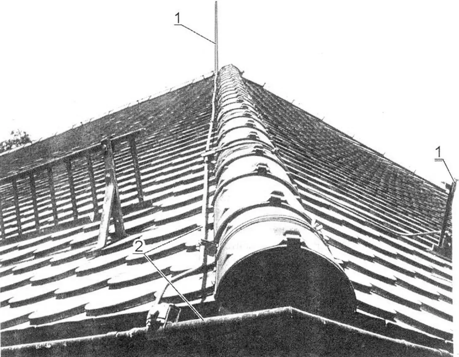 Блискавкозахист на даху