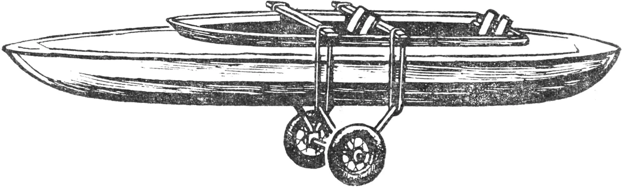 Fig. 3 and 4. Cart positions during transport.