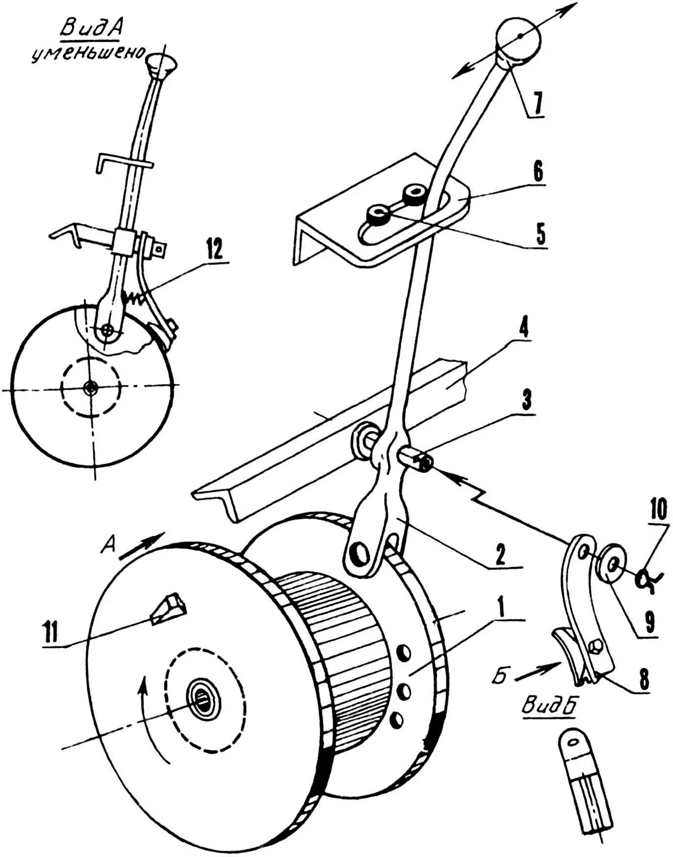 Drum connection mechanism