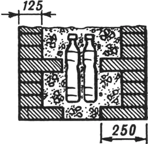 Fig. 6. Option for vertical bottle placement
