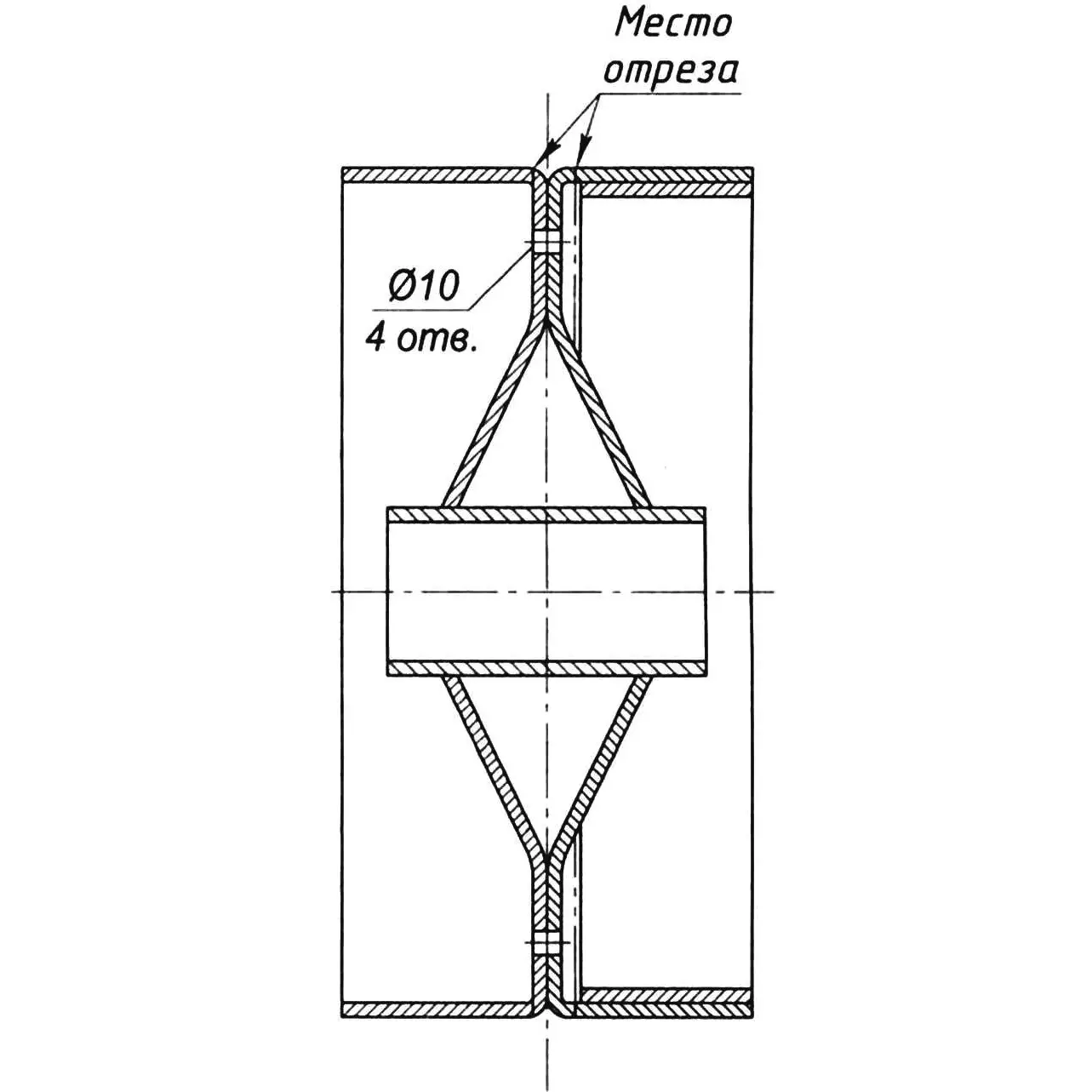 Modification of the wheel hub of the “IZH” motorcycle