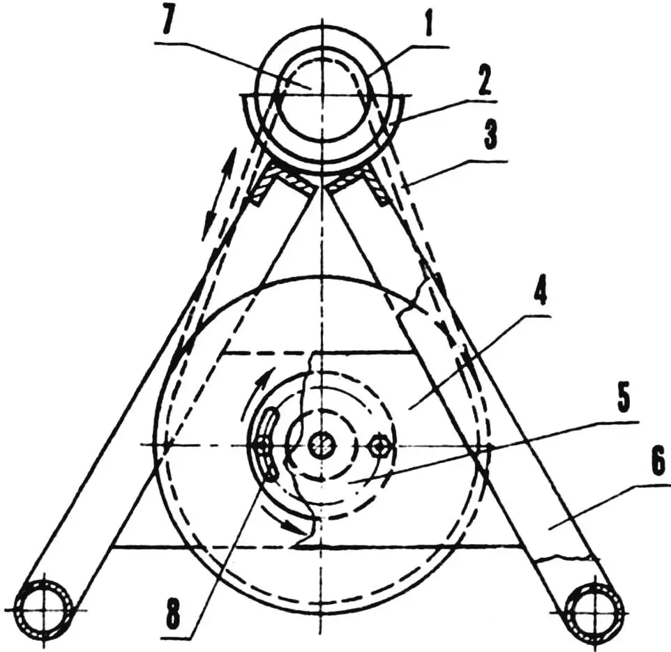 Chain tension mechanism scheme