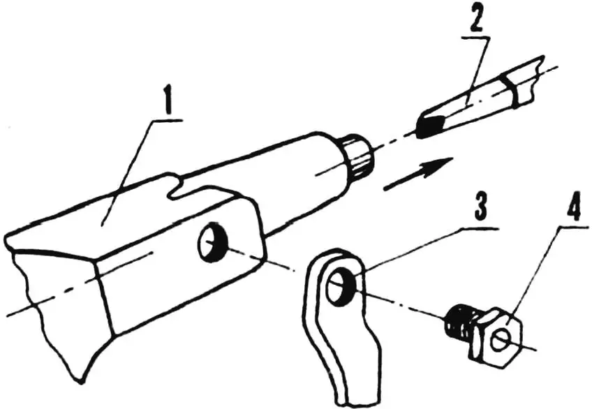 Drill connection to the drive shaft