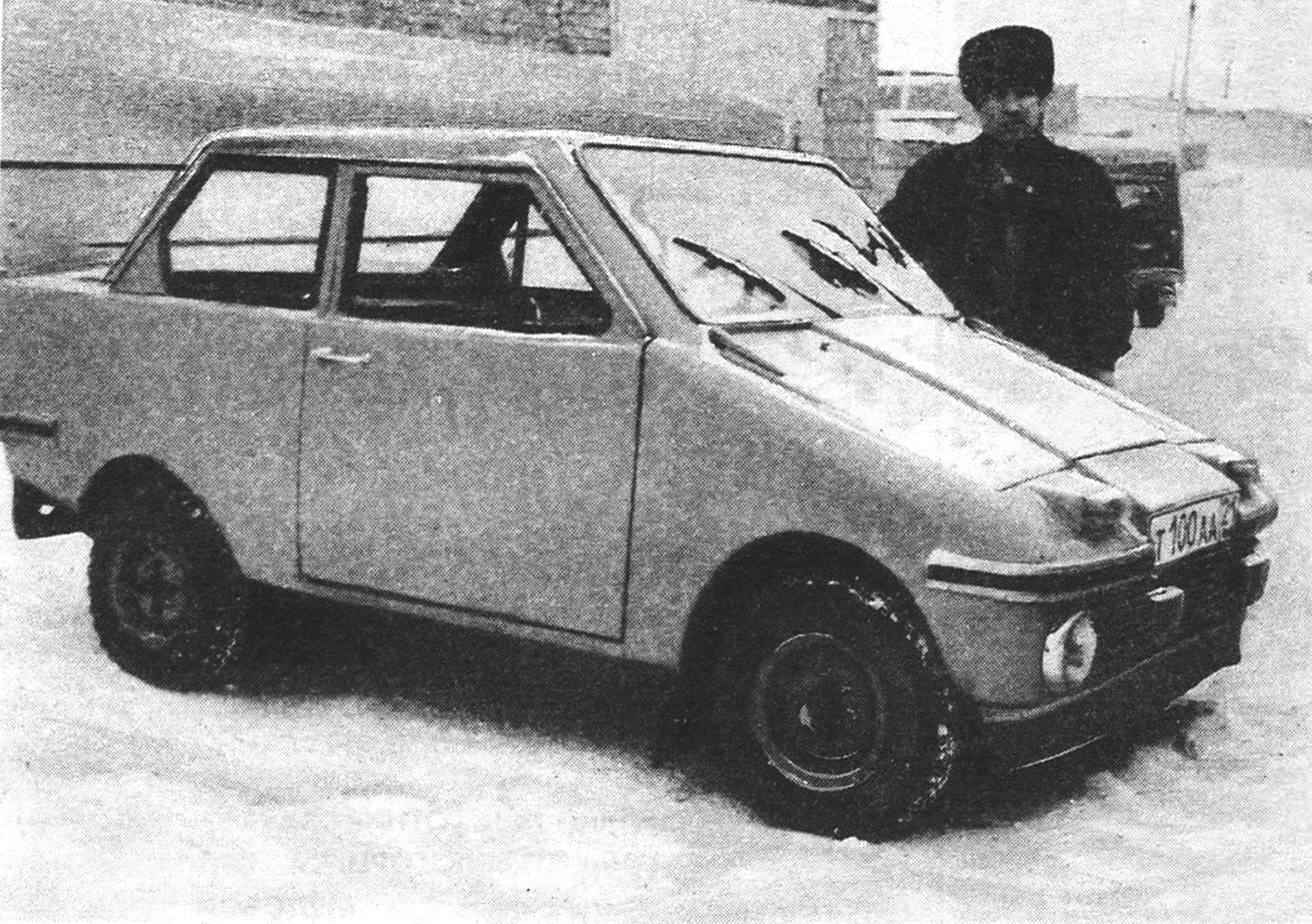 «Алезонник-2»: компактный самодельный городской автомобиль
