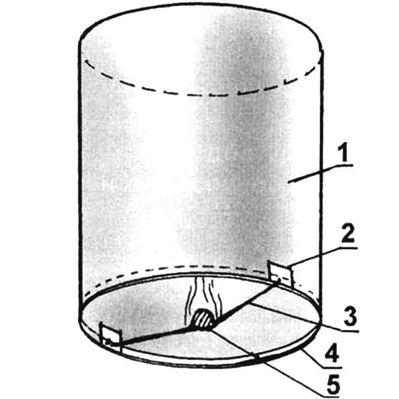Fig. 1. Paper Montgolfier balloon