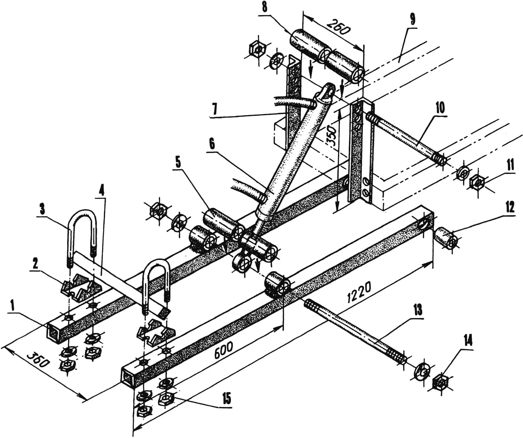 Mounted linkage