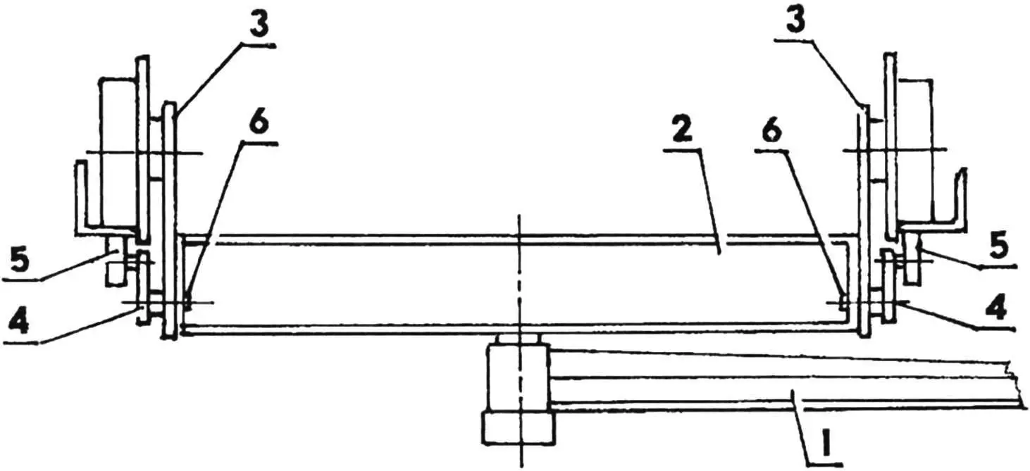Fig. 2. Trolley with a cantilever