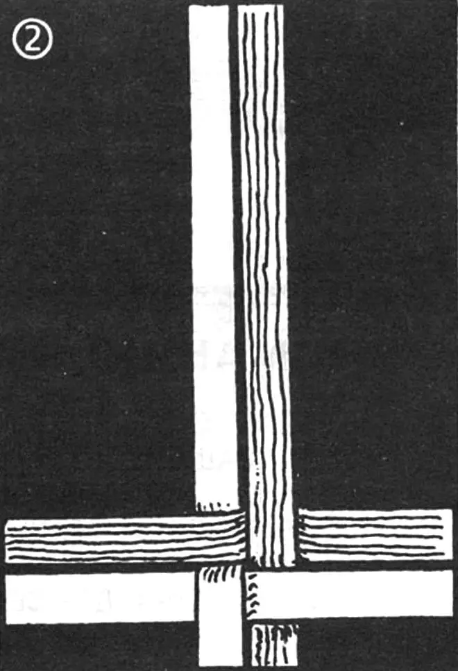 2. Crossings — start of weaving