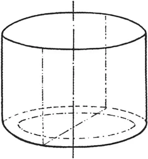Півциліндри ротора вітродвигуна вирізаються з відповідної за розмірами алюмінієвої каструлі чи відра