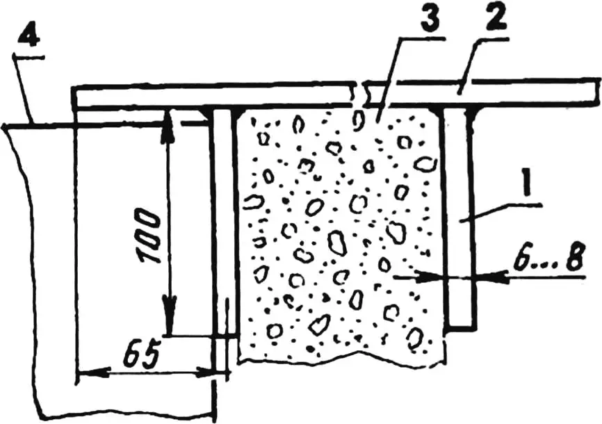 Fig. 8. Embedded plate
