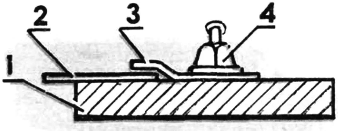 Fig. 1. Start of veneer finishing