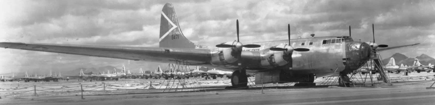 XB-19A at storage before dismantling