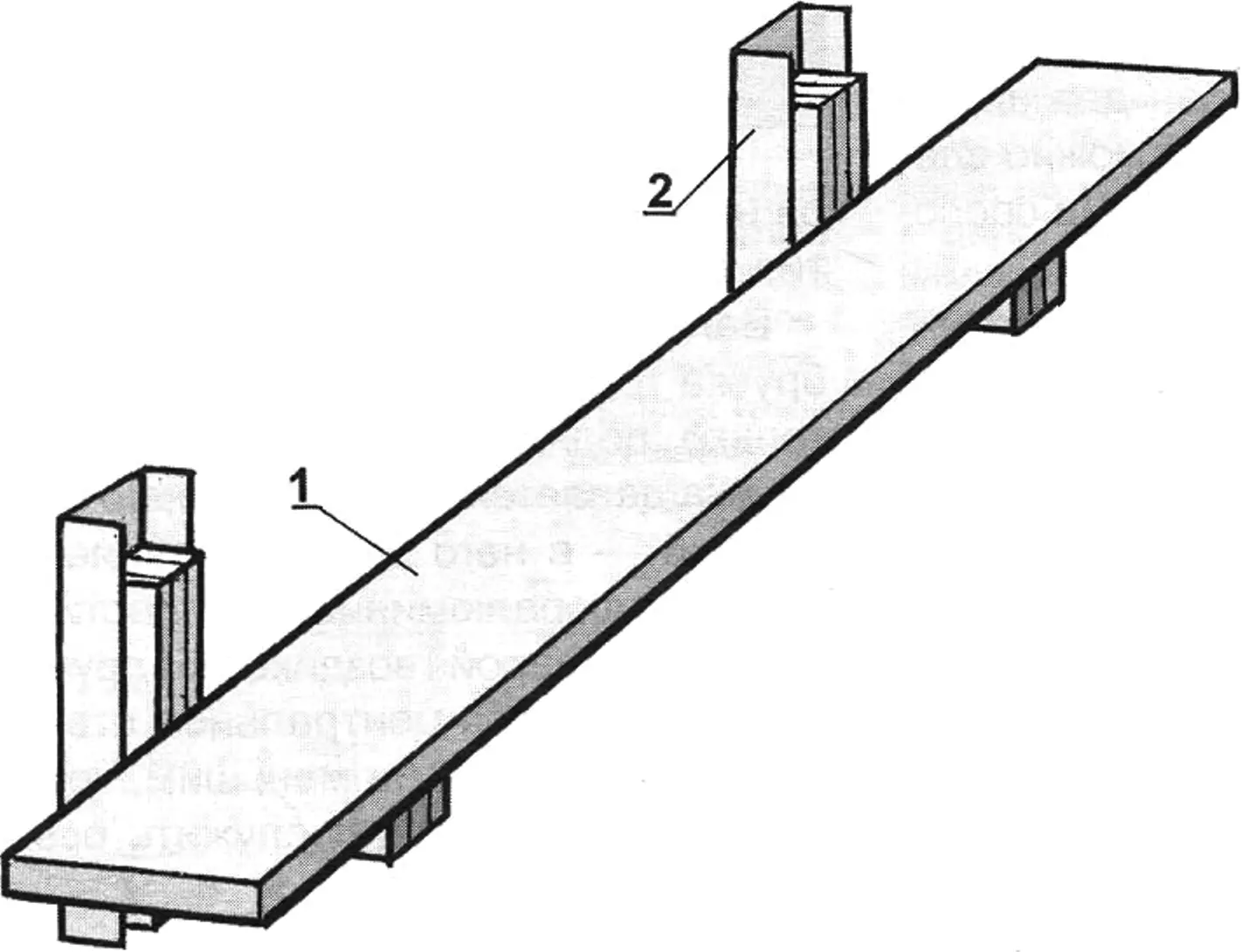 Mounting open shelves on a wall