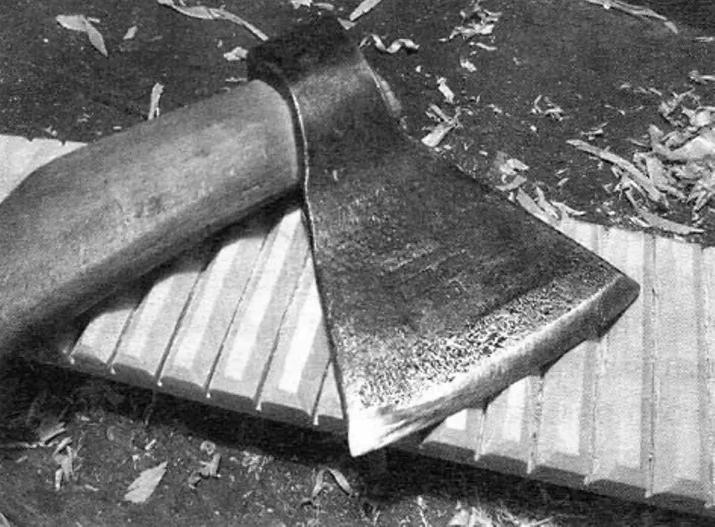 A new rubel and tools for making it (broadaxe)