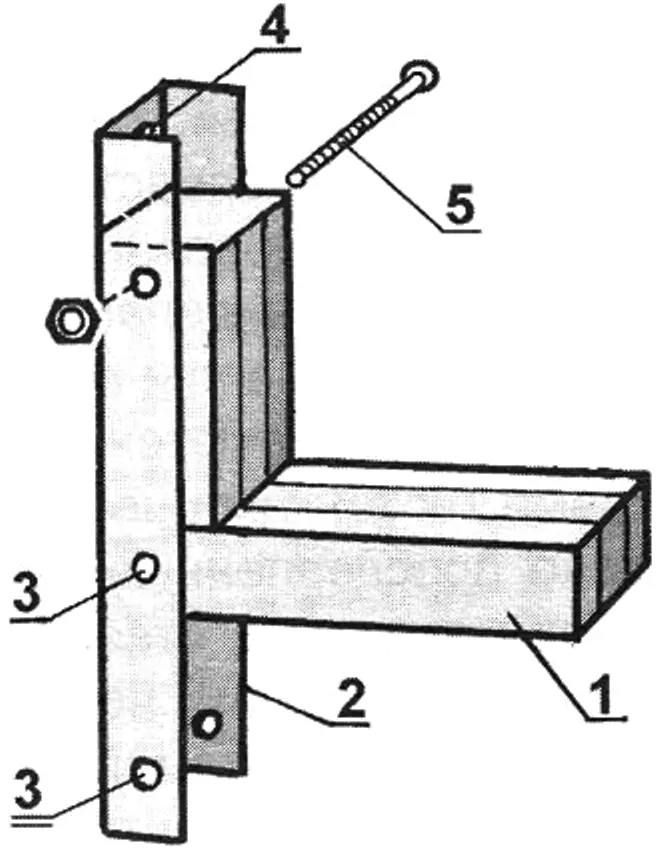 Assembled bracket