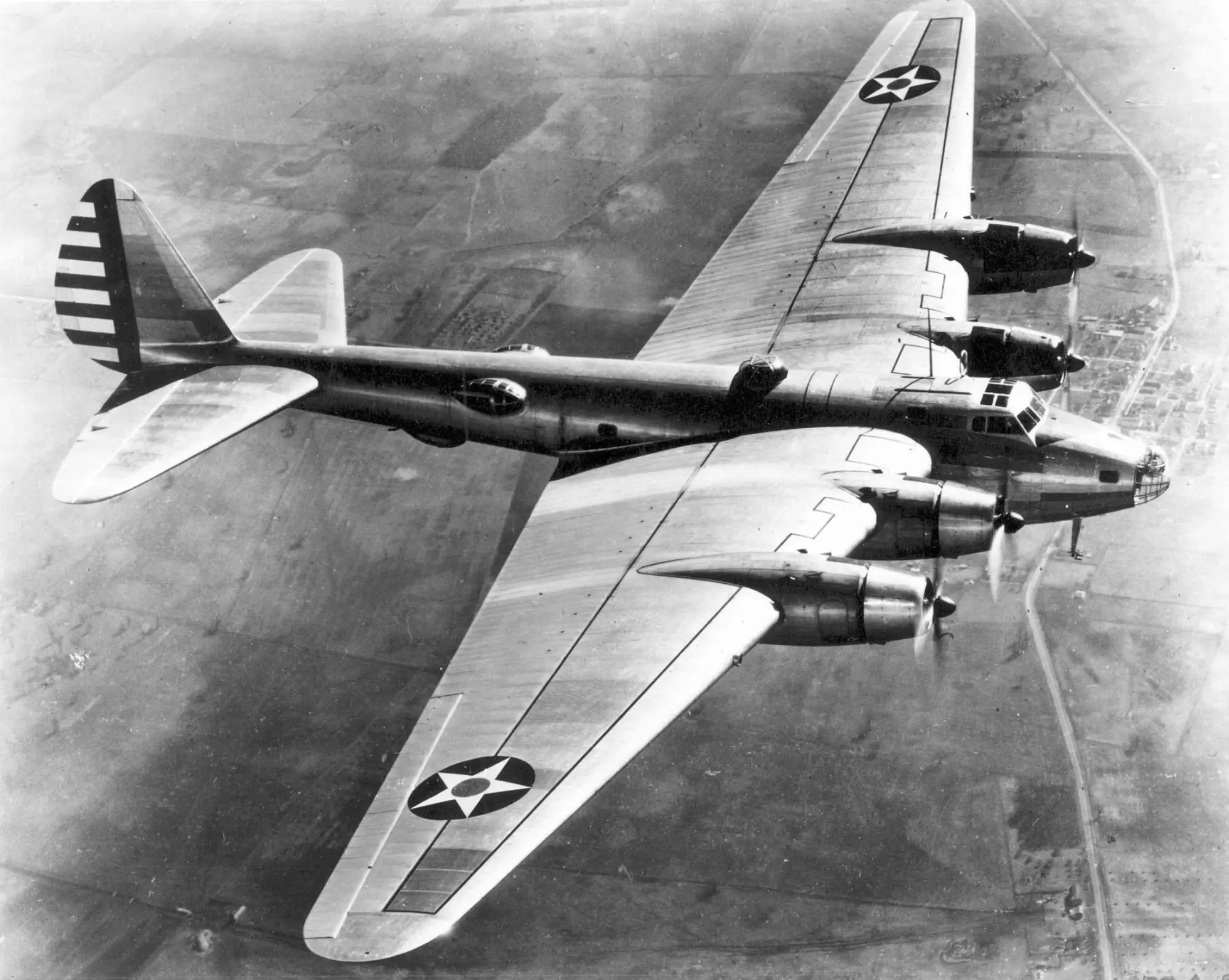 Experimental heavy bomber Boeing XB-15, 1937
