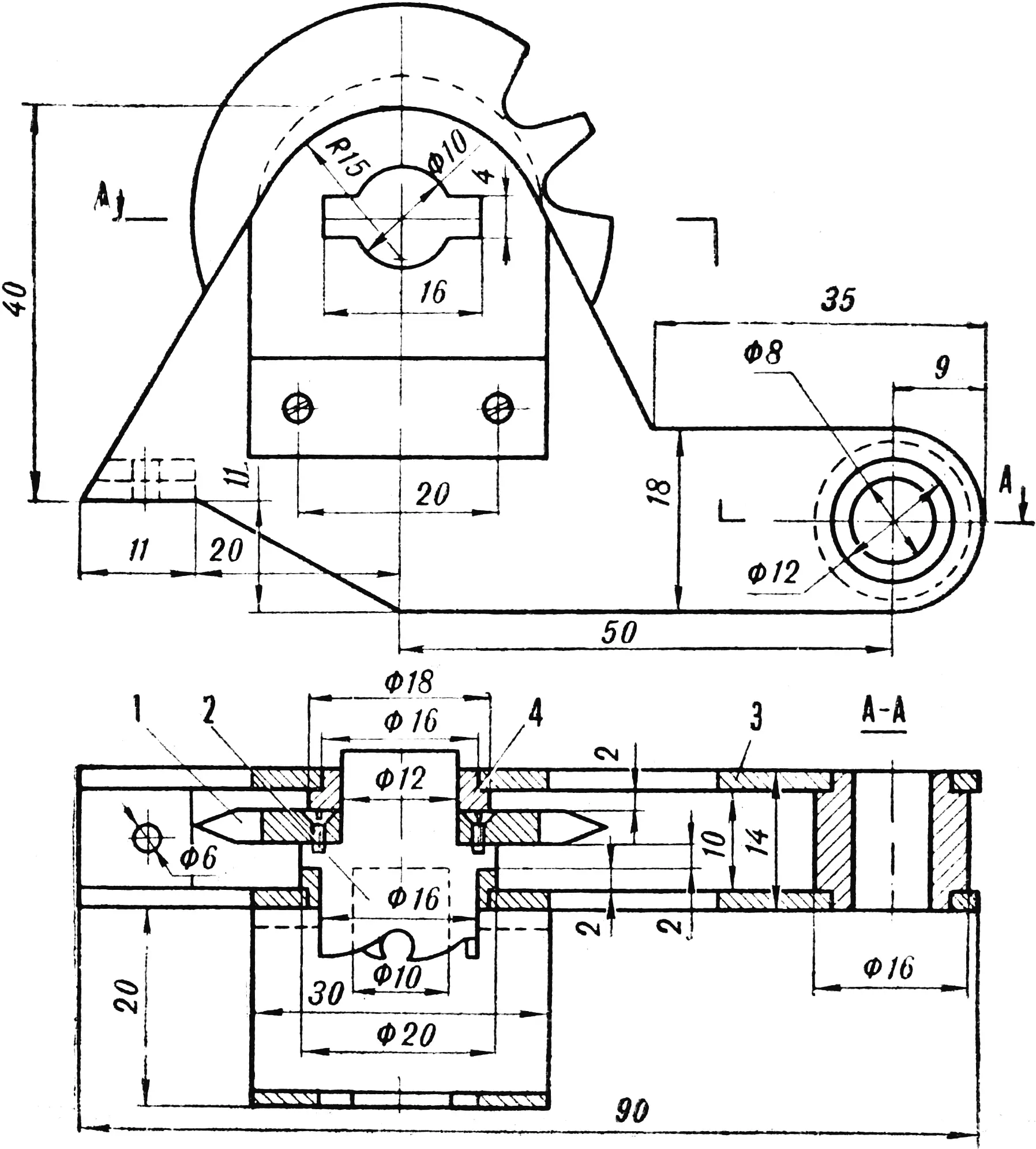 Fig. 4. Roller with ratchet