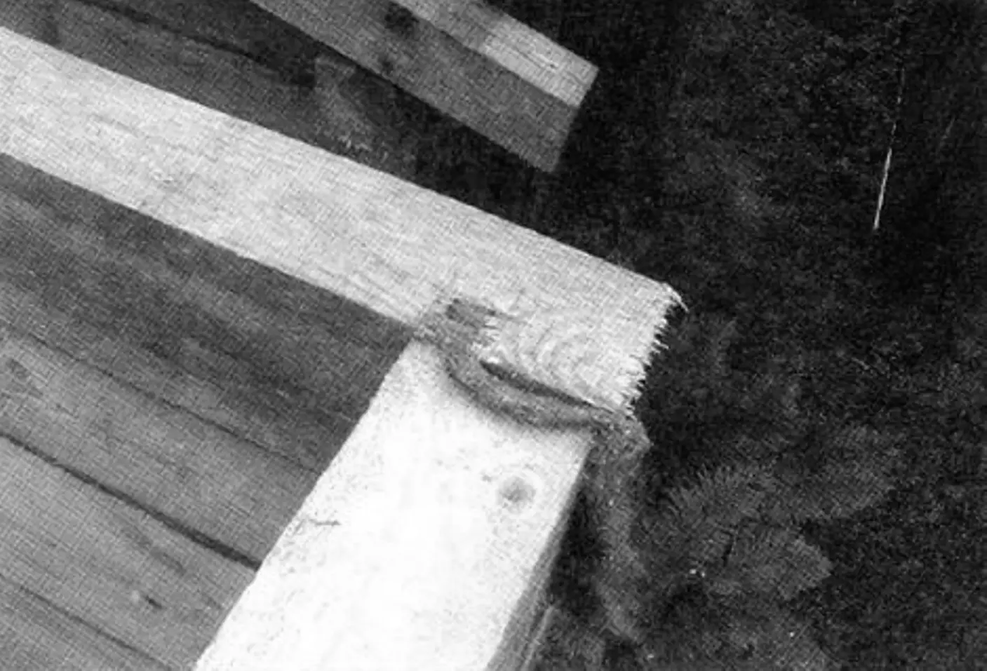 Joint of side and facade wall beams