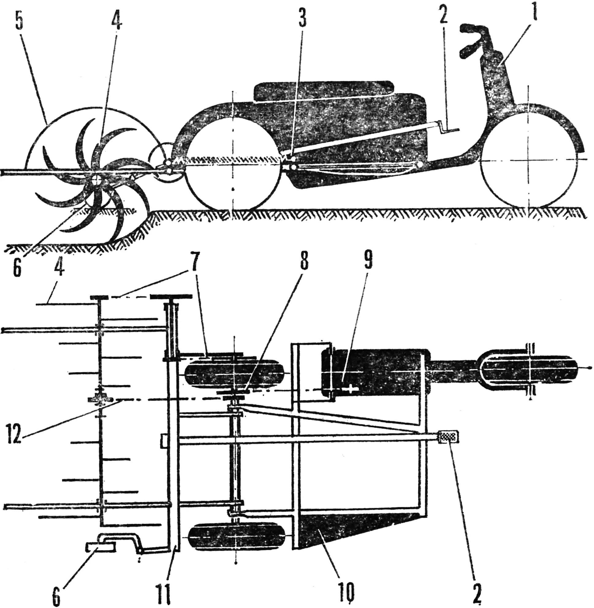 Fig. 1. Till implement layout